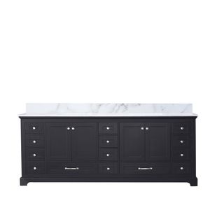Mobile Bagno Doppio per Cucina o Bagno con Top in Marmo di Carrara 84 Pollici L X 22 Pollici D - Product Image 1