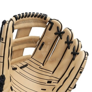 Guantes de Béisbol de Primera Calidad, Personalizados, de Cuero, Ligeros, con Correa Ajustable para la Muñeca, para Lanzadores Diestros, Profesionales - Product Image 5