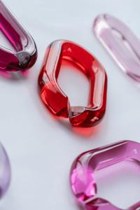 Modern Resin Link Chain Decorative <b>Coffee</b> <b>Table</b> Accessory Handmade Resin Link Chain Elegant <b>Table</b> Accent at cheap price - Product Image 3