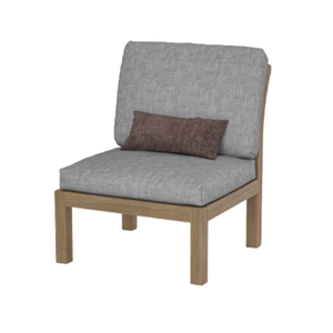 Sillas sin brazos con cojín cómodo, sillas de comedor de ocio para muebles de exterior e interior, venta al por mayor - Product Image 3