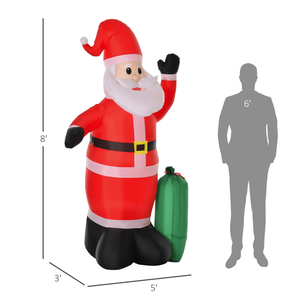 Decorazioni Natalizie Gonfiabili da Esterno di 2,4 Metri, Addobbi Festivi per il Giardino di Casa Tua - Product Image 2