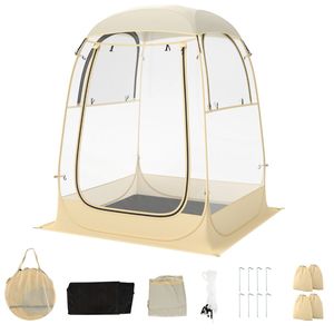 Tenda Sportiva Istantanea Pop-up per 6 Persone con Borsa per il Trasporto e Tappetino - Product Image 4