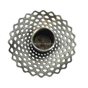 Bougeoir votif en fer avec finition en or antique pour l'éclairage de la décoration de la maison et d'autres bocaux de bougeoirs - Product Image 6