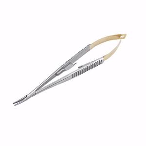 Porte-aiguilles Castroviejo pour implants dentaires, chirurgicaux et orthodontiques - Conception légère pour une prise en main sûre sans accrocs - Product Image 3