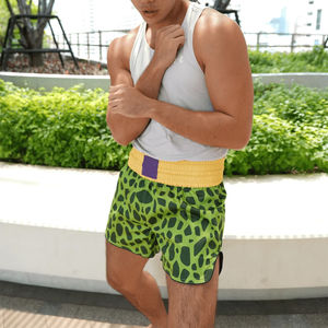 Pantalones Cortos de Muay Thai Personalizados para Hombre, para Entrenamiento, Fitness, Lucha, MMA, Kickboxing, con Diseño Impreso por Sublimación - Product Image 4