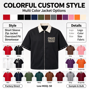 <b>Black</b> <b>short</b> <b>sleeve</b> zip <b>shirt</b> Letter print graffiti <b>shirt</b> Pocket streetwear top <b>men</b> Regular fit collar <b>shirts</b> - Product Image 3