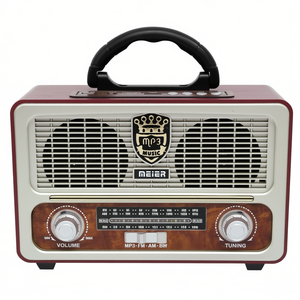 Altavoz Portátil Meier M-111BT con Reproductor MP3, Radio FM/AM/SW y Asa - Product Image 2