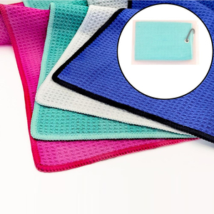 Serviettes de golf personnalisées de haute qualité avec logo brodé, produit tendance, multicolores, pour homme et femme - Product Image 6