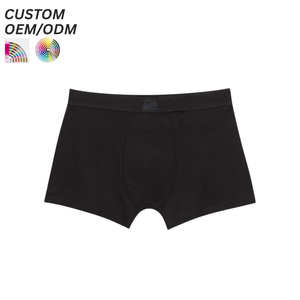 กางเกงชั้นในบ็อกเซอร์ชาย ผ้าฝ้าย ยืดหยุ่น ระบายอากาศดี เป็นมิตรกับสิ่งแวดล้อม สวมใส่สบายทุกวัน รับผลิตตามแบบ OEM ODM ขายส่ง - Product Image 1