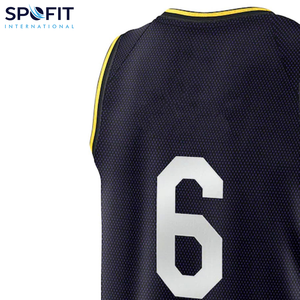 Maillot de basketball personnalisé par sublimation, grande taille, design par transfert thermique, vêtements de sport, service OEM ODM, tenue de basketball - Product Image 5