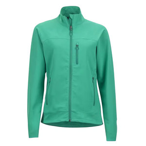 Chaqueta con Capucha de Forro Polar Verde para Hombre, Delgada, con Logotipo Frontal, Cuello Alto, Cierre de Cremallera, Resistente al Viento, Informal, para Otoño, Material de Poliéster - Product Image 1