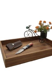 Navaja Plegable de Caza de Acero Inoxidable Hecha a Mano con Mango de Madera y Resina Única, Personalizable OEM, Regalo para Actividades al Aire Libre - Product Image 4