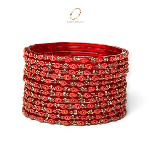 Vente en gros de bracelets en verre kashmiri traditionnels à coupe émeraude en forme de goutte d'eau – Bracelets indiens en gros, bracelets faits à la main et bijoux de mariage - Product Image 3