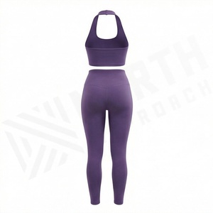 Ensemble de vêtements de sport pour femmes, leggings, veste de gym, ensemble de trois pièces, vêtements de fitness, ensemble de yoga, vêtements de sport pour femmes - Product Image 2