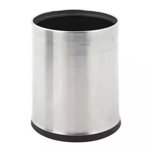 Premium Household Metal Dust Bin Designed For Elegant Storage In Living Room Bedroom Kitchen Interiors - Product Image 3