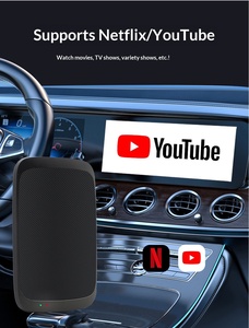 Adaptador Inalámbrico para Android 11 CarPlay AI Box, Conexión por Cable a Inalámbrica, Plug & Play, Compatible con Descarga de Aplicaciones, Google Play, YouTube, <span class=keywords><strong>Netflix</strong></span> para Autos con Conexión por Cable - Product Image 6