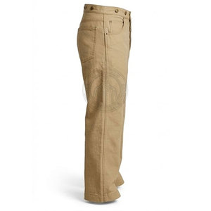 Pantalon de travail robuste en toile légère, motif traditionnel, coutures renforcées, poches pratiques, respectueux de l'environnement - Product Image 4