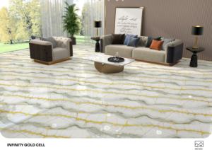 Carreaux de porcelaine brillants format 600x1200, grands carreaux pour sol et mur, pour décoration intérieure - Product Image 5