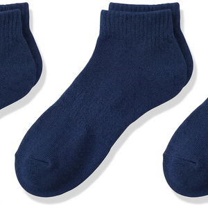 Calcetines tobilleros de algodón transpirables con diseño de oso de dibujos animados para mujer, de cinco dedos, de punto, para otoño, de tubo medio, para interiores, venta al por mayor - Product Image 6