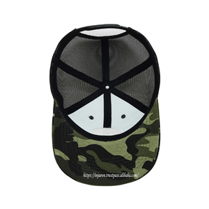 Custom Embroidered Hunting <b>Caps</b> Camouflage 6 Panel Trucker Hats Breathable Mesh for Fishing Camping Vietnam Factory Bulk Order - Product Image 6