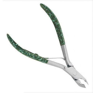 Reinforced Stitched Round Cuticle Nipper Nail Manicure Scissors Cuticle Clippers Trimmer Dead Skin Remover Pedicure Sharp Jaw - Product Image 6