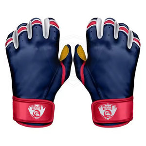 Guantes de bateo de puño corto ligeros hechos en fábrica, guantes de bateo de puño corto profesionales hechos en Pakistán - Product Image 1
