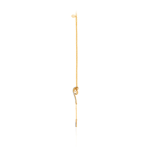 GLEAMORA ENTERPRISE Pendentif tendance pour femme en or jaune 14 carats avec diamant de laboratoire certifié taille brillant couleur H 3,96 g pour un usage quotidien - Product Image 3