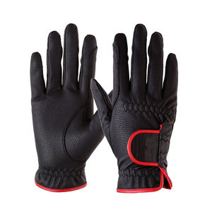 Gants d'équitation d'été tendance, imperméables, de qualité supérieure, pour hommes et femmes, en cuir, à doigts complets, légers et respirants - Product Image 6