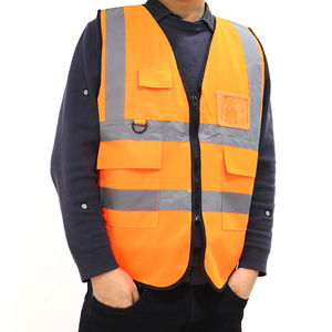 Chaleco de Seguridad Impermeable y Reflectante para Trabajo, Servicio OEM, Nuevo, Venta al Por Mayor para Hombre, Transpirable y Reversible - Product Image 4
