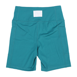 Shorts en nylon pour femmes, sportifs, taille haute élastique, effet push-up, coupe ajustée, pour l'été - Product Image 6