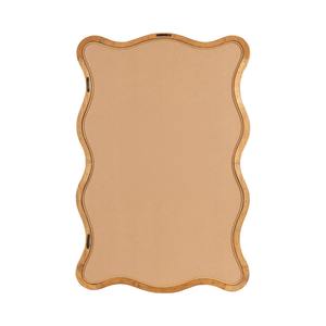 Handwoven Rattan Wavy <b>Rectangle</b> <b>Wall</b> <b>Mirror</b> Natural Handmade Frame Decorative Home Decor Wholesale Bulk Eco Friendly Supplier - Product Image 4