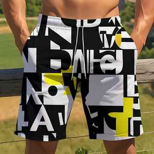 High Quality New Trendy Mens <b>Shorts</b> Quick Dry Casual Solid Breathable Eco Friendly Canvas Drawstring <b>Beach</b> <b>Shorts</b> - Product Image 1