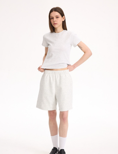 Pantalones Cortos Deportivos de Alta Gama para Mujer, 340g, 100% Algodón, Transpirables, con Diseño de Capas de Aire - Product Image 4