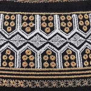 Dernier design, vente en gros, casquette de prière omanaise imprimée de haute qualité, imperméable, brodée, pour hommes, casquettes de prière islamiques rondes, OEM - Product Image 2