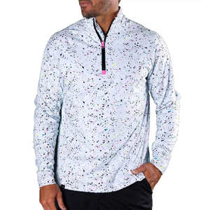 เสื้อสเวตเชิ้ตวินเทจผู้ชาย คอซิป ผ้าฝ้ายฟลีซ ทรงปกติ พรีเมียม OEM ขายส่งจากโรงงาน ผู้ผลิตในสหรัฐอเมริกาและยุโรป ตามเทรนด์ - Product Image 2