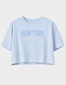 T-shirt court pour femme New York Varsity - Product Image 2