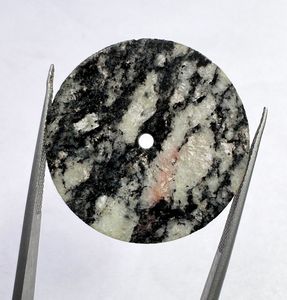 Esfera de Reloj Única de Piedra de Mármol Negro de 28.5mm x 1mm, Disco Redondo Hecho a Mano con Piedras Preciosas para Esferas de Relojes de Lujo Personalizados - Product Image 5