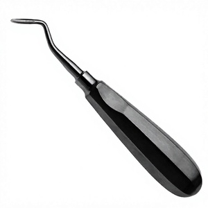 Élévateur de sinus dentaire manuel, instrument chirurgical noir à poignée ergonomique, Classe I par amrid surgical - Product Image 5