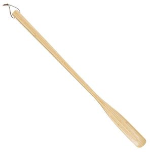 Chausse-pied en bois de qualité supérieure à long manche, confortable, pour la maison, l'hôtel, la salle de dressing et l'usage quotidien - Product Image 4