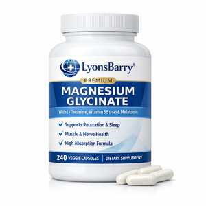 Cápsulas de Glicinato de Magnesio, Suplemento de Magnesio para la Salud de Músculos, Articulaciones y Corazón - Product Image 3