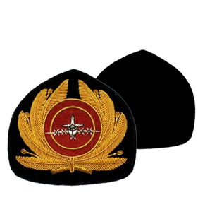 Insignias Bordadas a Mano de Alta Calidad, Lavables, Sólidas, Personalizadas, con Hilo Metálico, Ecológicas, Libres de Níquel, de Lujo - Product Image 3