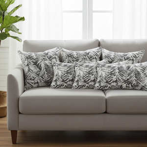 SOGA Juego de 6 piezas de sábanas y fundas de almohada, 4 fundas de 45 cm con diseño de palmeras tropicales y 2 fundas de almohada rectangulares de 30x50 cm con diseño de palmeras. - Product Image 4