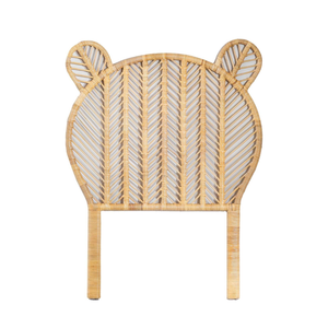 Cabecero de ratán bohemio Handwicker para cama infantil, diseño Teddy, cabecero individual de Vietnam - Product Image 1