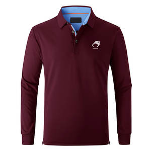 New Design Factory Direct <b>Sale</b> <b>Long</b> <b>Sleeves</b> <b>Polo</b> <b>Shirts</b> Light Weight <b>Men</b> <b>Long</b> <b>Sleeves</b> <b>Polo</b> <b>Shirts</b> - Product Image 1