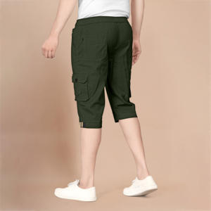 Pantalones Cortos de Trabajo Ligeros para Hombre, Pantalones Cortos Cargo con 5 Bolsillos, Transpirables, con Estampado Personalizado - Product Image 4