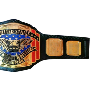 Ceinture de championnat de lutte américaine de qualité supérieure, ceinture de titre poids lourd de qualité premium avec un design patriotique - Product Image 3