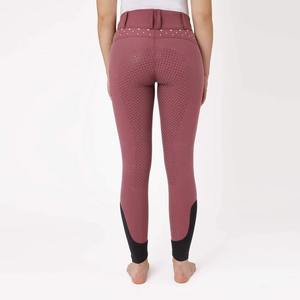 Leggings d'équitation en tissu épais de haute qualité 2026, Jodhpurs en silicone pour femmes, Pantalons de cavalier pour fournisseurs équestres - Product Image 3