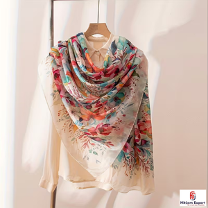 Premium Luxury Printed Long <b>Scarf</b> Soft Fabric Head <b>Scarf</b> Custom Branding White Label OEM ODM Textile Manufacturer Export - Product Image 3