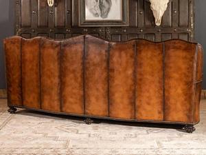 Transitional <b>Antique</b> Brown Tufted Leather Eco-Friendly L-Shape 3 Seater <b>Sofa</b> Western Living Room Styling Furniture - Product Image 5