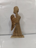 Statues d'anges et de déesses en bois – Décoration moderne pour la remise des diplômes, recyclable, à poser au sol en intérieur